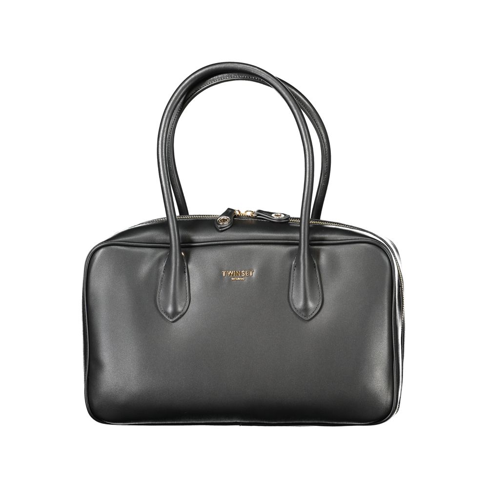 Twinset Schwarz Polyethylen Frauen Handtasche