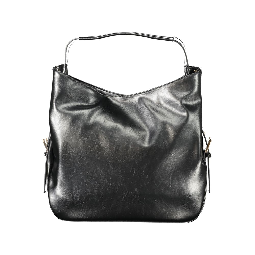 Twinset Black Polyethylene Women's Hobo Bag