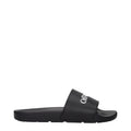 Off-White Schwarze Baumwoll-Slipper