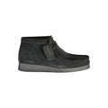 Clarks Schwarzer Leder Herren Sneaker