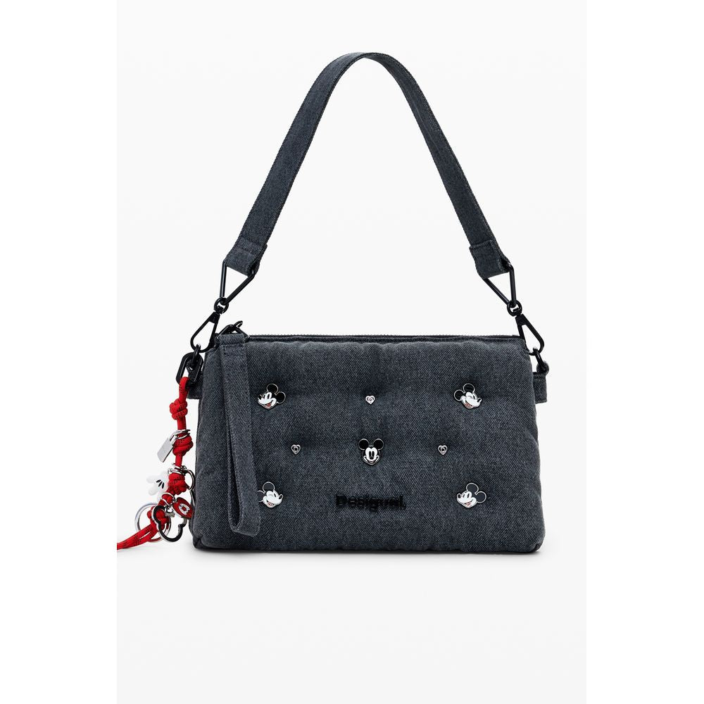 Desigual Gray Polyester Women's Handbag