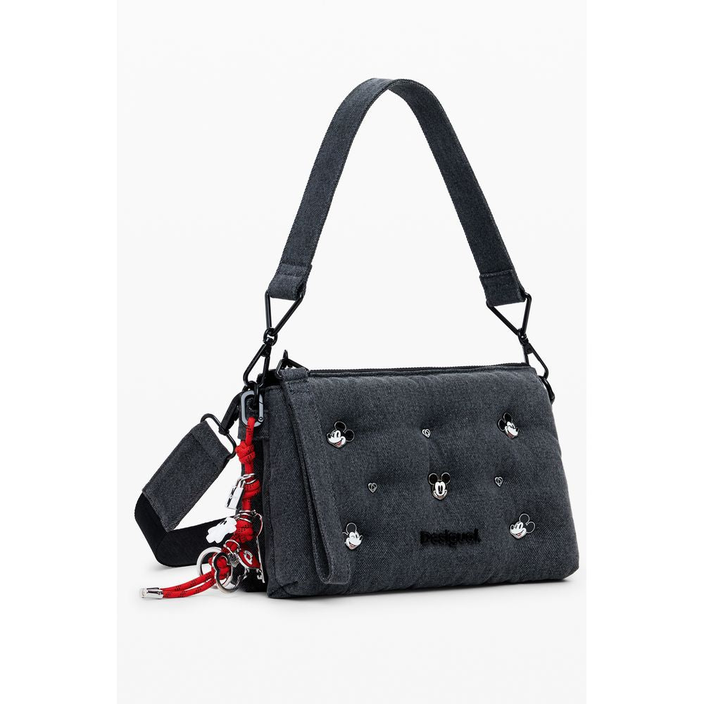 Desigual Gray Polyester Women's Handbag