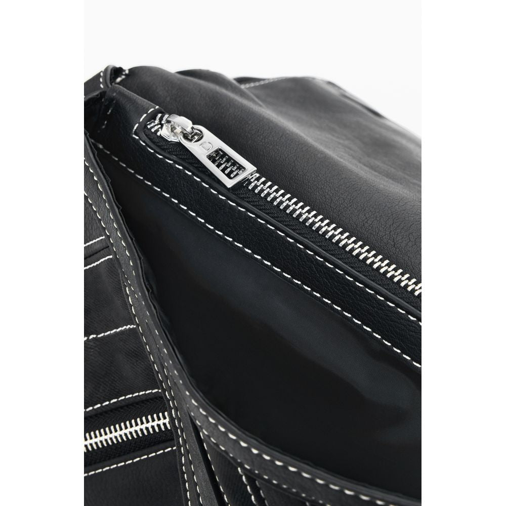Desigual Schwarzer Rucksack aus Polyurethan für Damen
