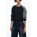 Desigual Black Polyester Women's Pullover