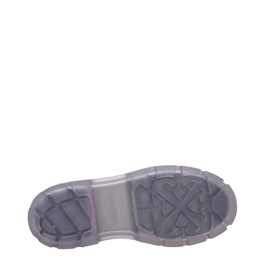 Off-White Transparente Pvc-Stiefeletten