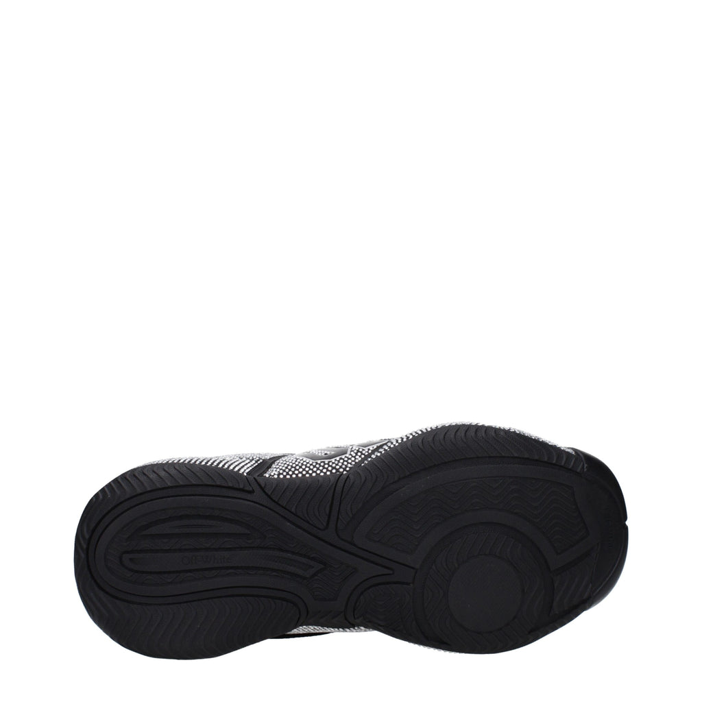 Off-White Schwarz Baumwolle Turnschuhe
