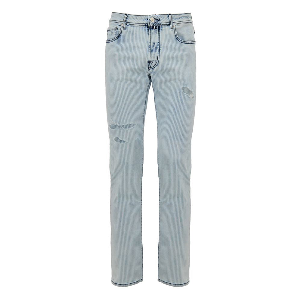 Jacob Cohen Eng anliegende Jeans aus Baumwolle in Blau