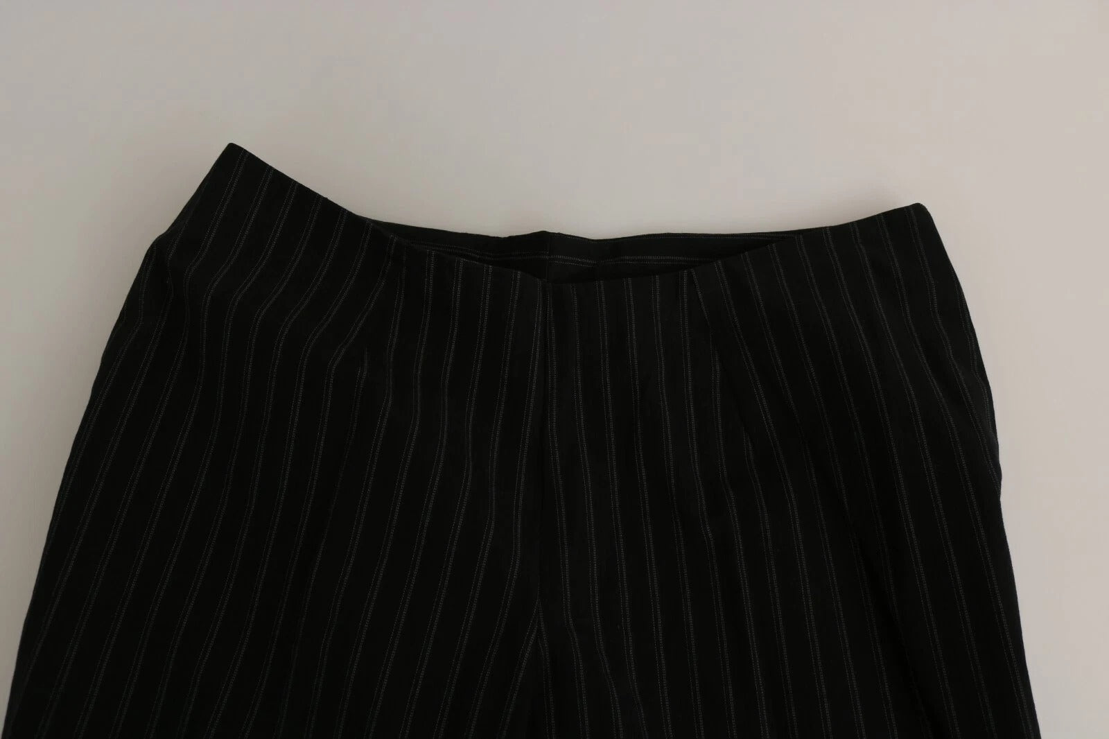 BENCIVENGA Black High-Waist Straight Dress Pants