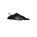 Calvin Klein Black Leather Men's Sneakers
