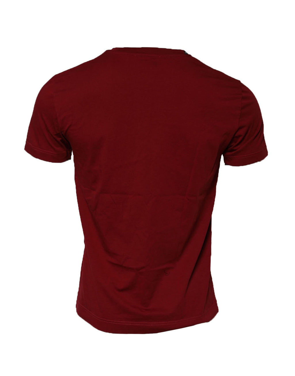 Dolce & Gabbana Chestnut Brown Cotton Crew Neck Short Sleeve T-Shirt
