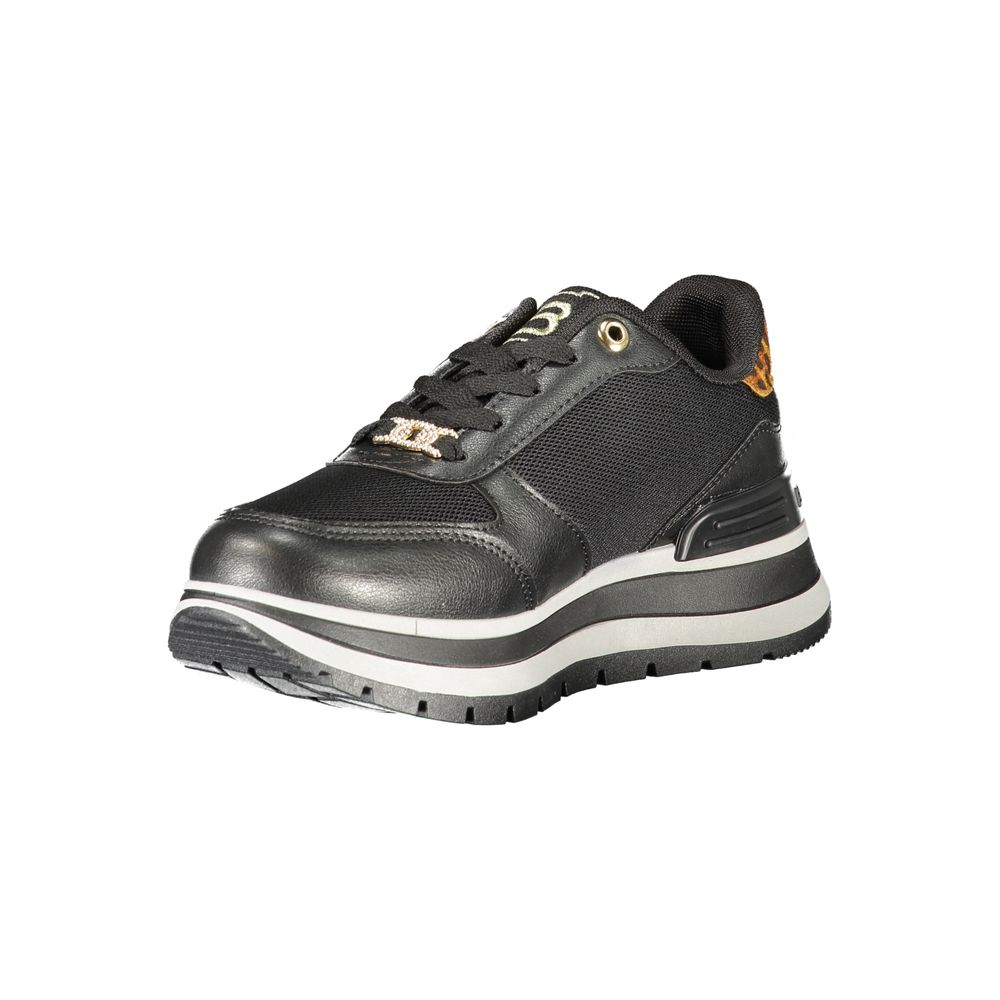 Laura Biagiotti Black Polyester Women's Sneaker