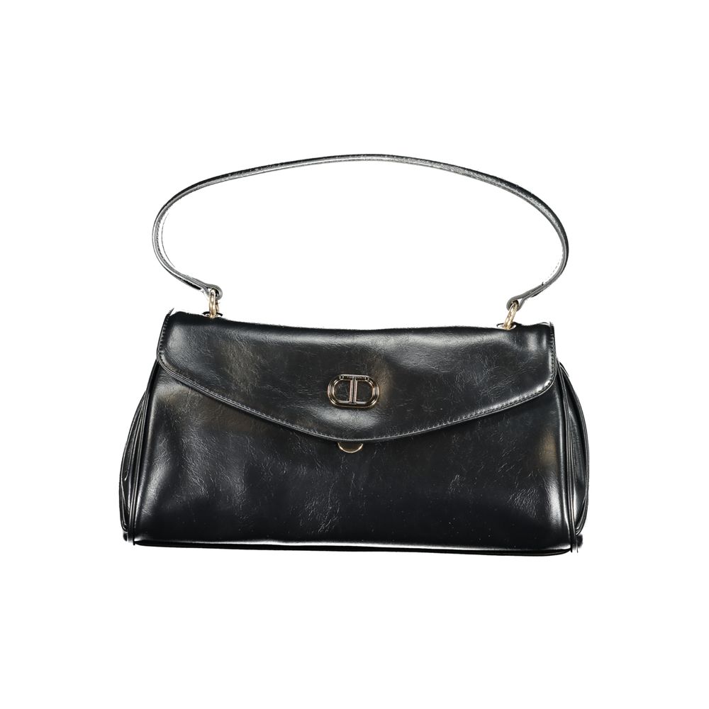 Twinset Schwarz Polyethylen Frauen Handtasche