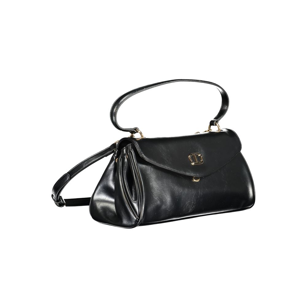Twinset Schwarz Polyethylen Frauen Handtasche