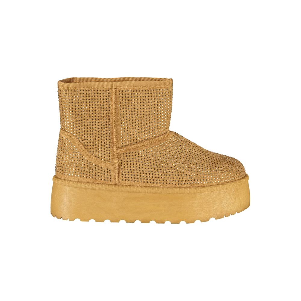 Laura Biagiotti Brown Polyester Women's Boots