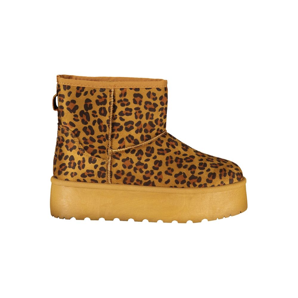 Laura Biagiotti Brown Polyester Women's Boots