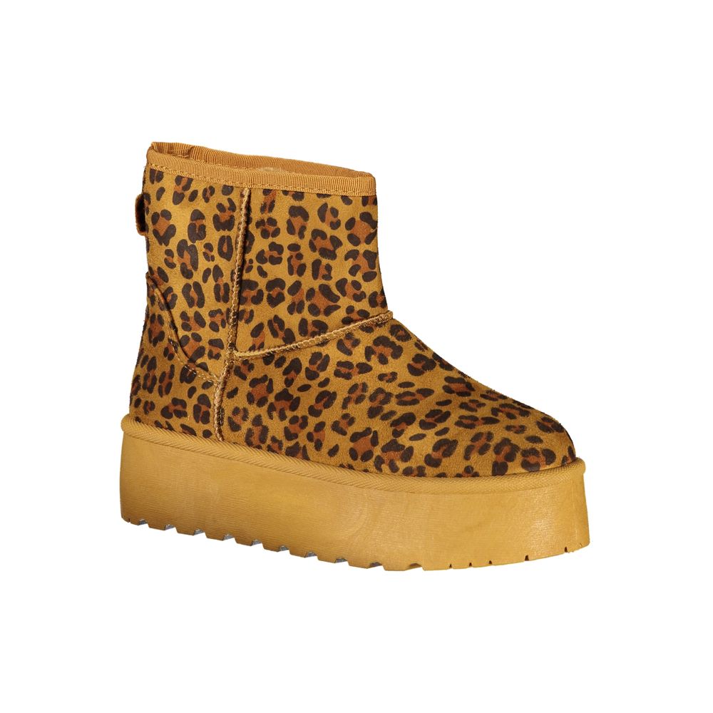 Laura Biagiotti Brown Polyester Women's Boots