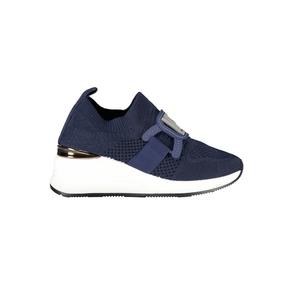 Laura Biagiotti Women's Blue Polyester Sneakers