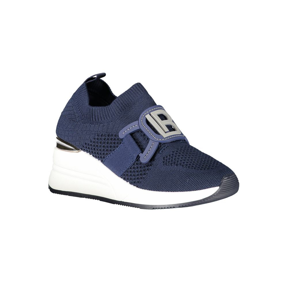 Laura Biagiotti Women's Blue Polyester Sneakers