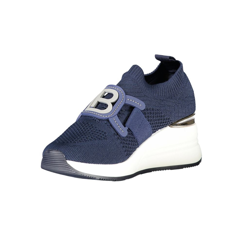 Laura Biagiotti Women's Blue Polyester Sneakers
