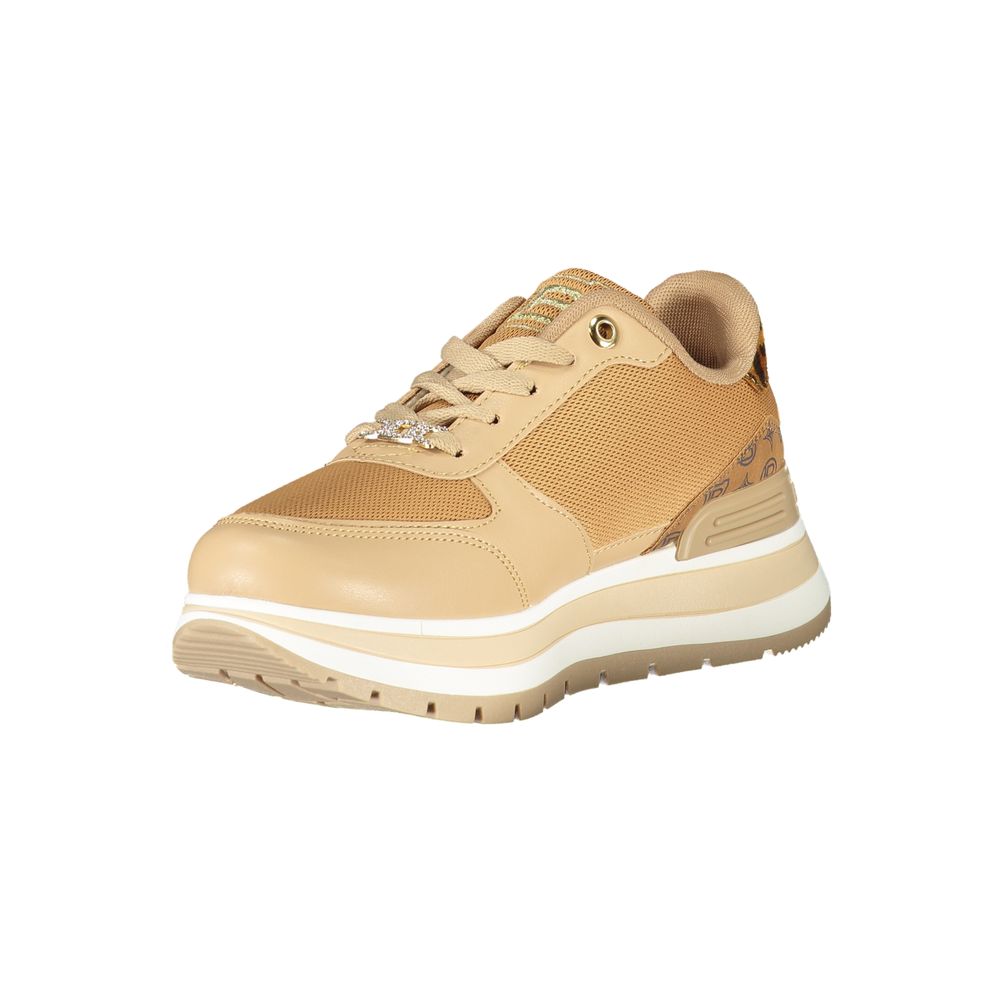 Laura Biagiotti Brown Polyester Women's Sneakers