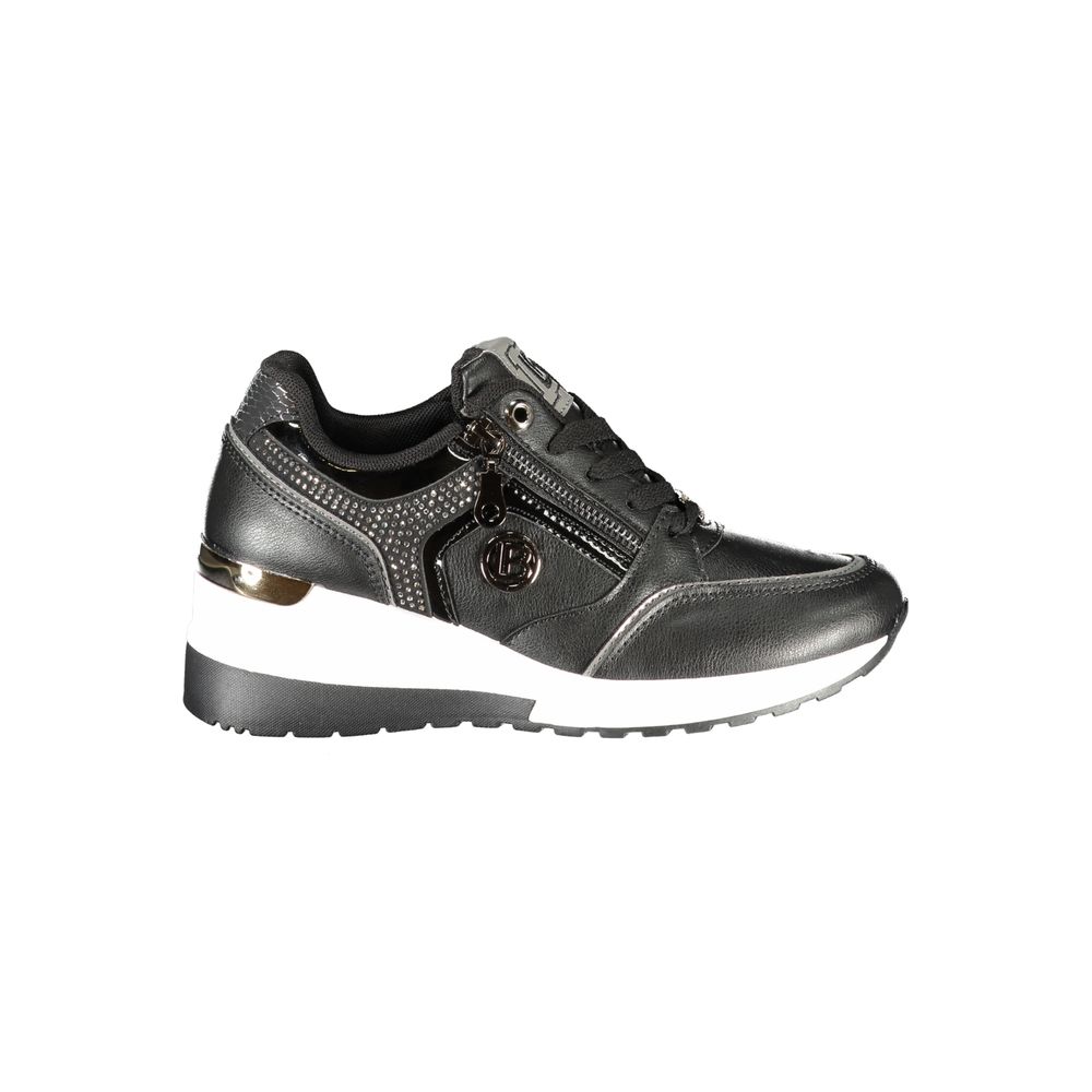 Laura Biagiotti Schwarze Sneaker aus Polyester