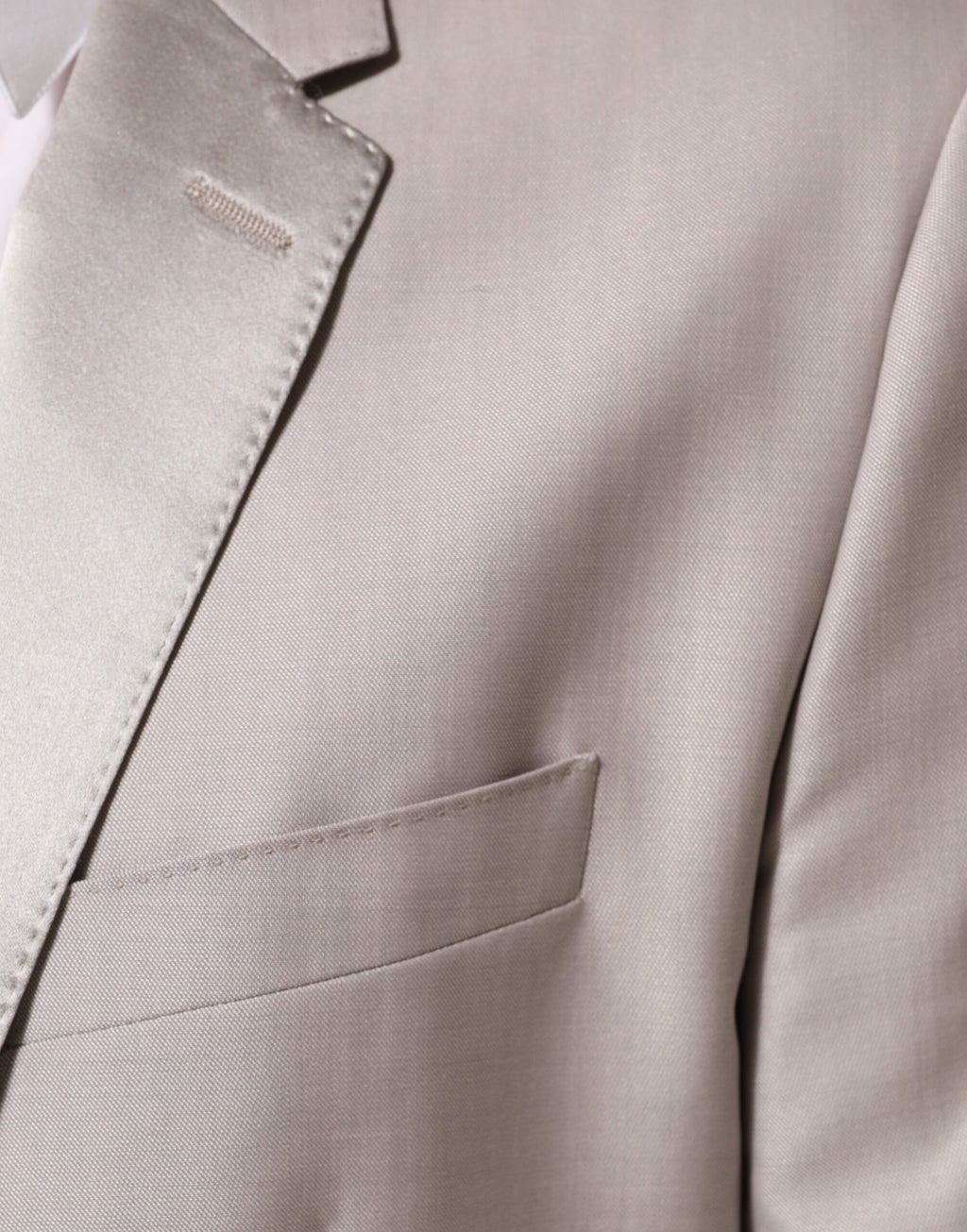 Dolce & Gabbana Light Grey Wool 2 Piece MARTINI Formal Suit