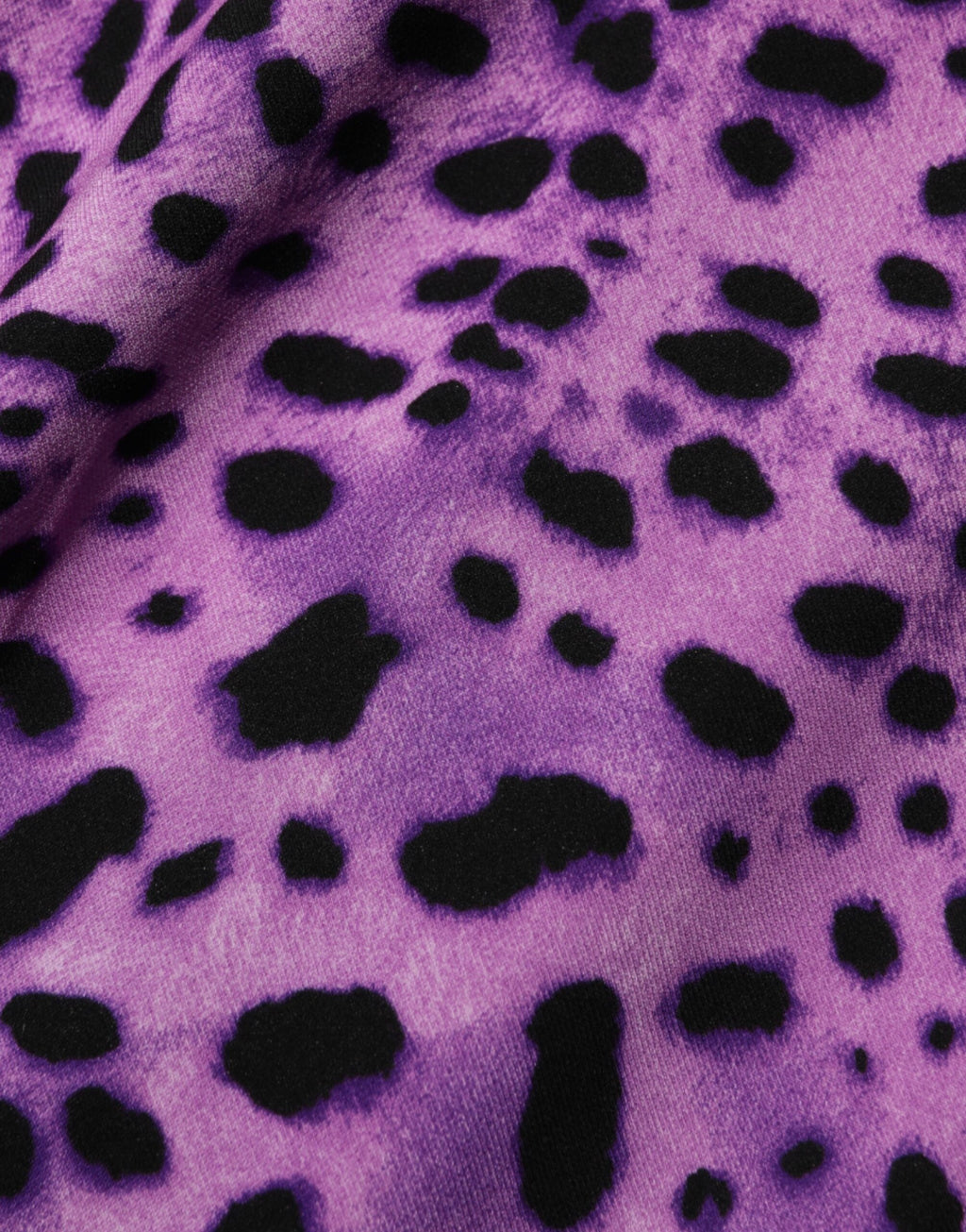Dolce & Gabbana Purple Leopard Coat Bodycon Mini Dress