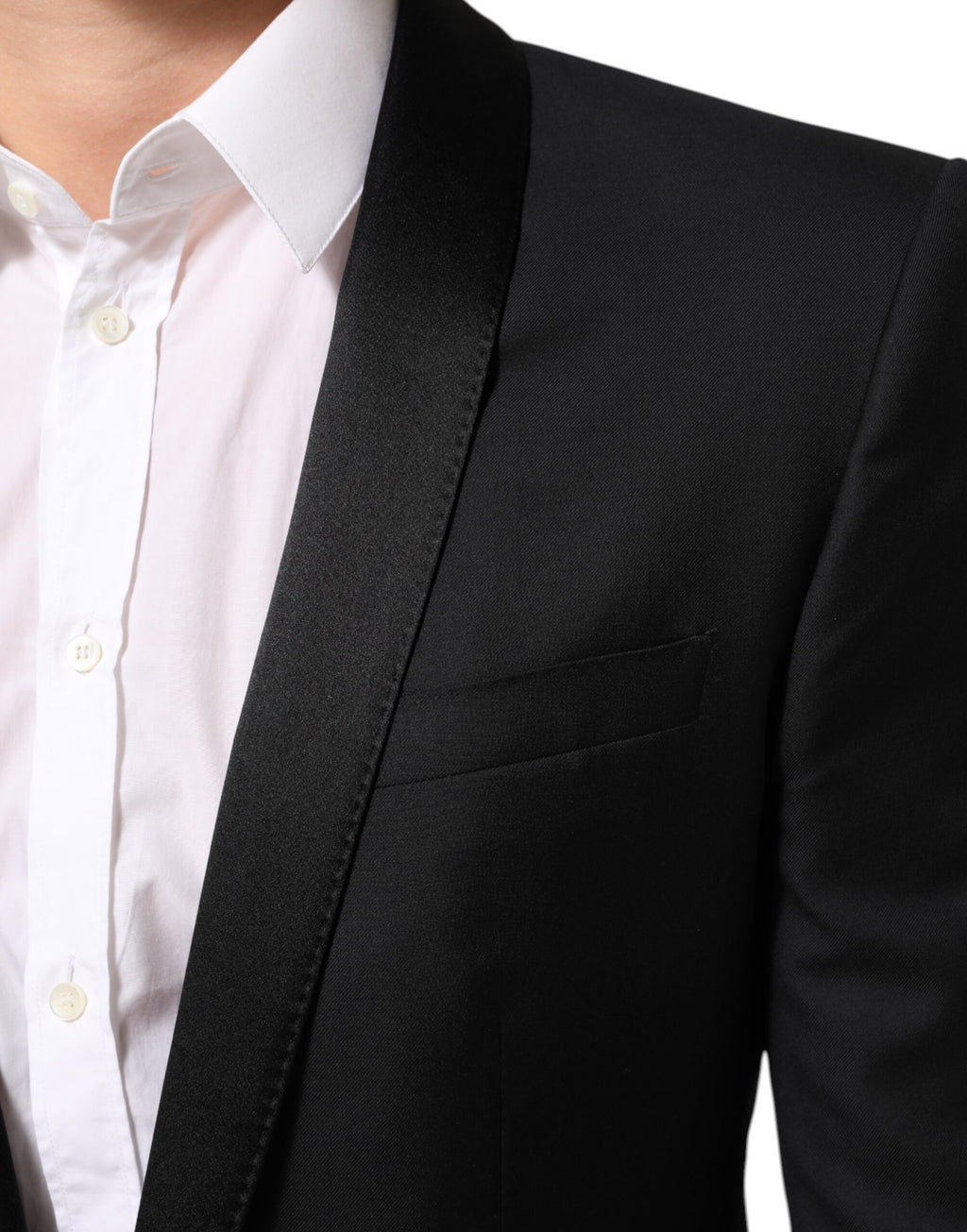 Dolce & Gabbana Black GOLD 1 Button Suit Jacket Men's Blazer
