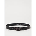 Diesel Black Leather Belt