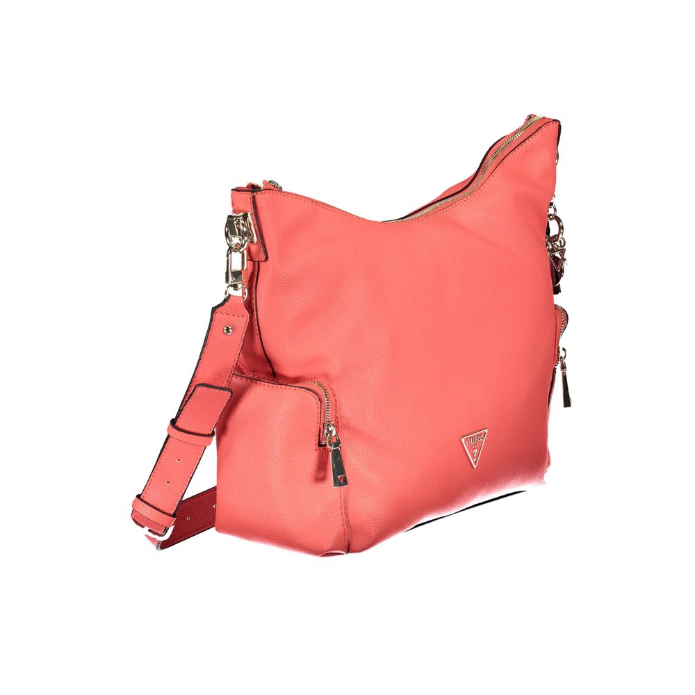 Guess Jeans Pink Polyethylene Handbag