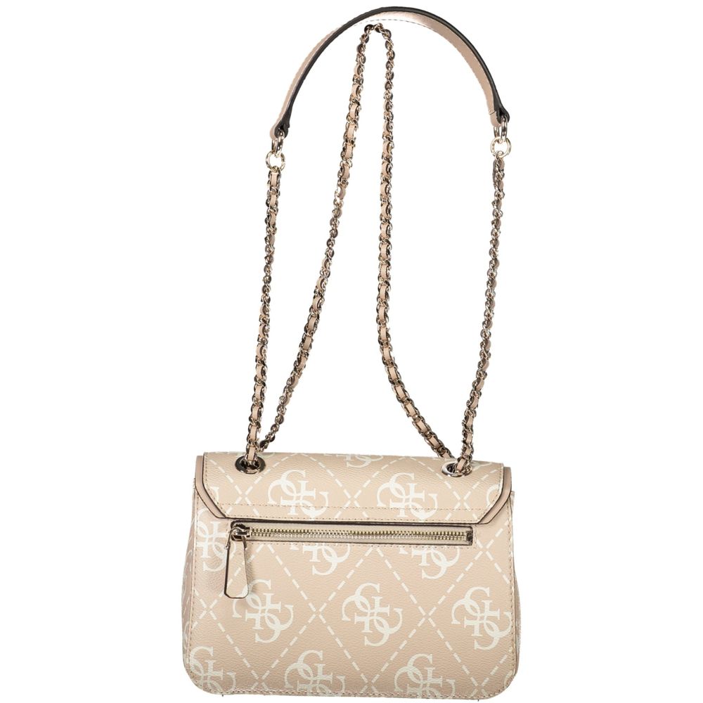 Guess Jeans Rosa Polyethylen-Handtasche