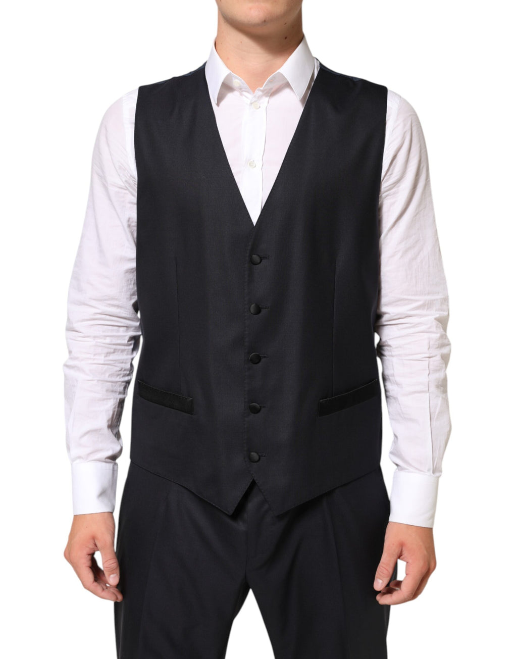 Dolce & Gabbana Schwarz MARTINI 2 Knöpfe Anzug 3 Stück Anzug