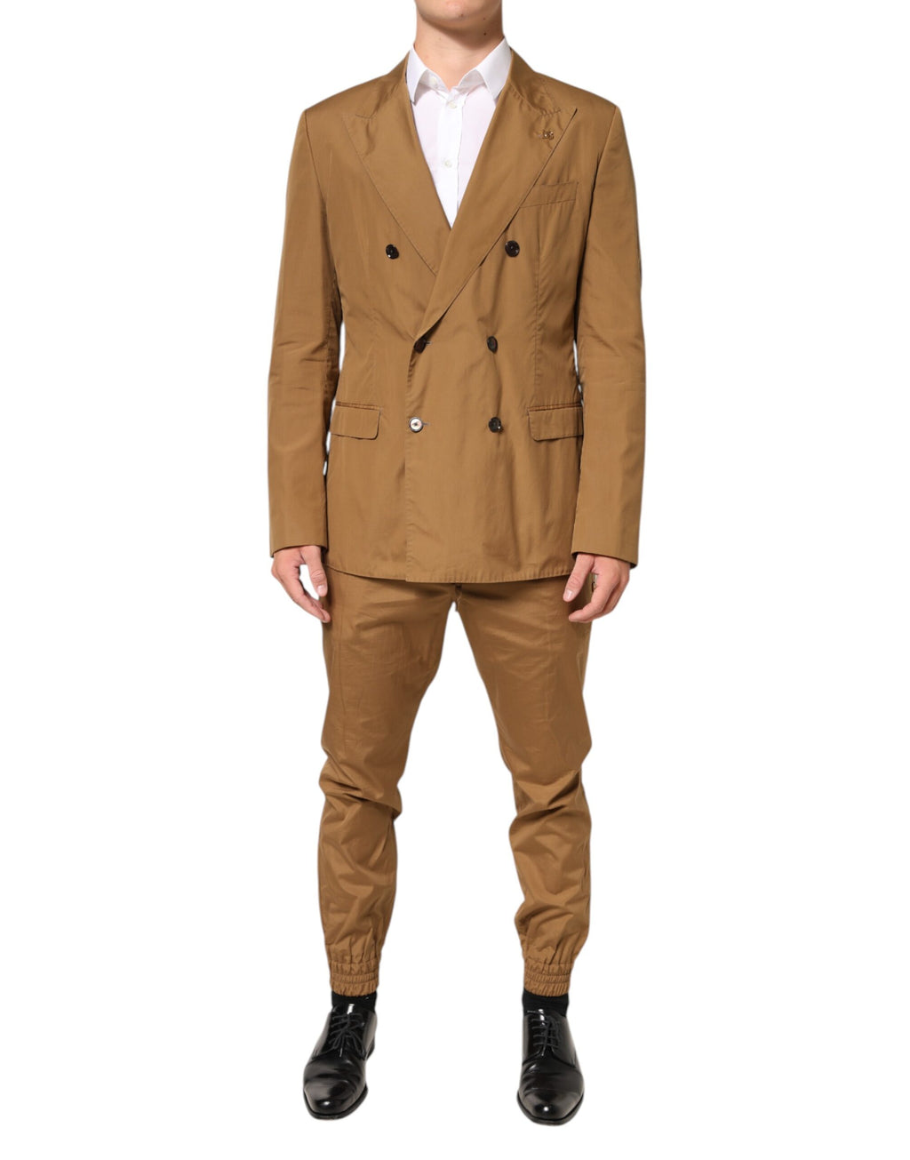Dolce & Gabbana Brown TAORMINA Double-Breasted Suit, 2-piece