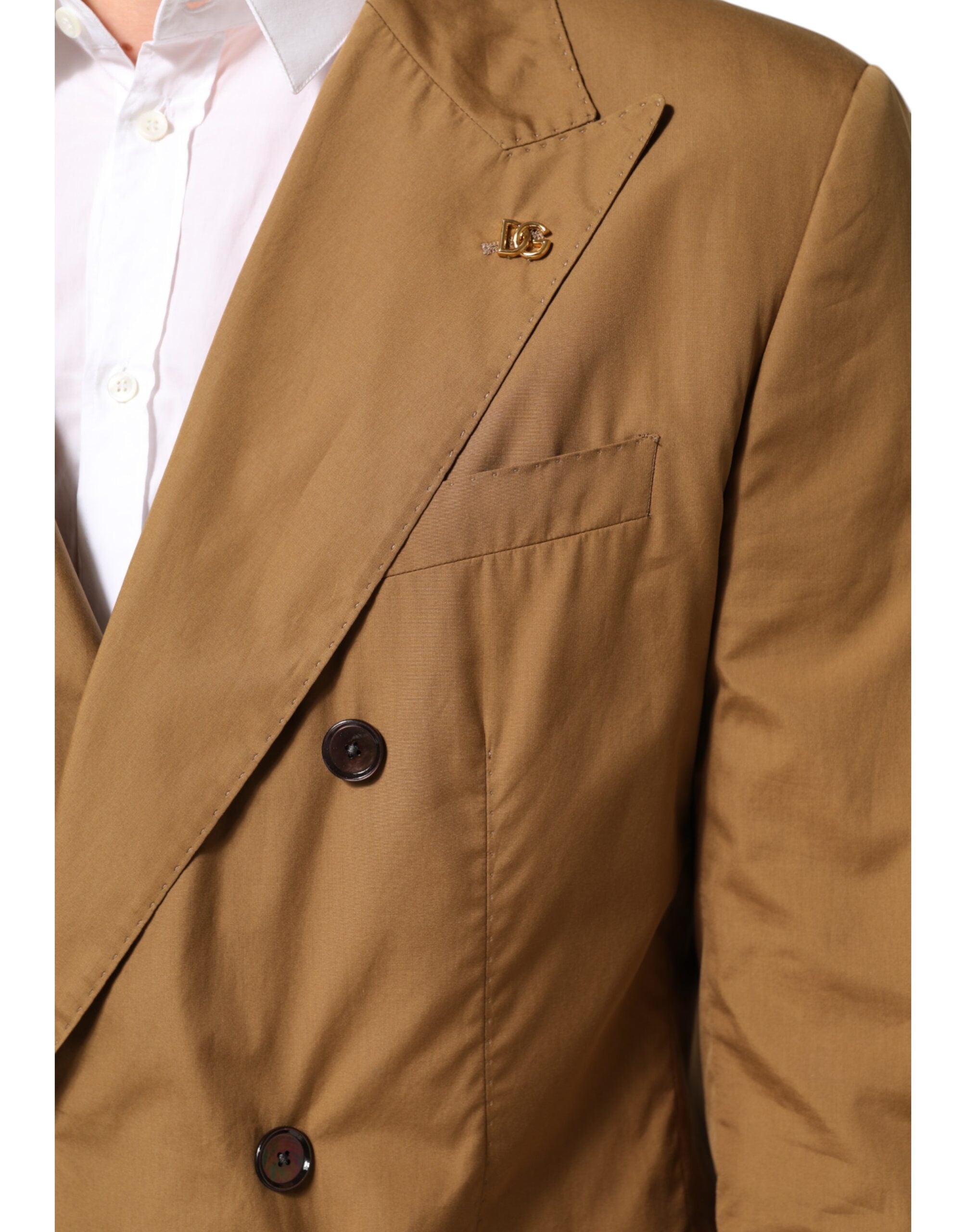 Dolce & Gabbana Brown TAORMINA Double-Breasted Suit, 2-piece