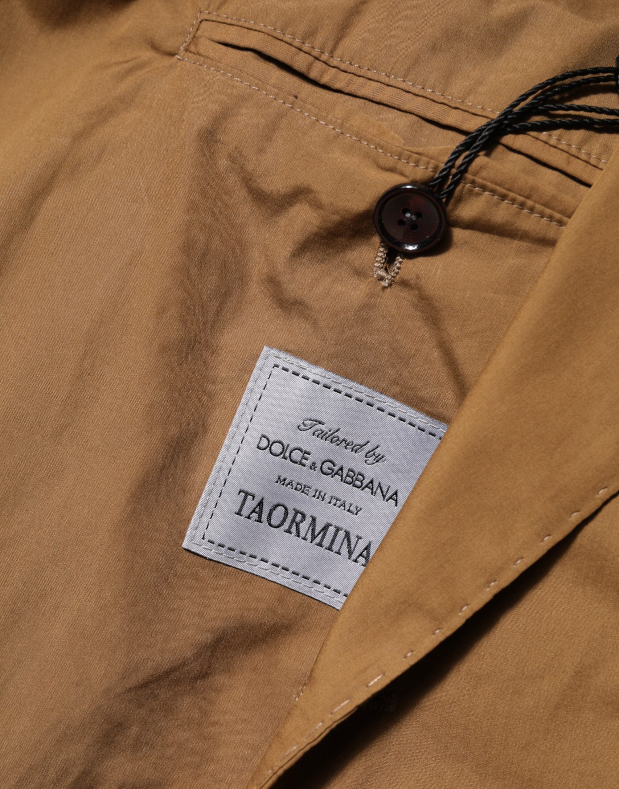 Dolce & Gabbana Brown TAORMINA Double-Breasted Suit, 2-piece