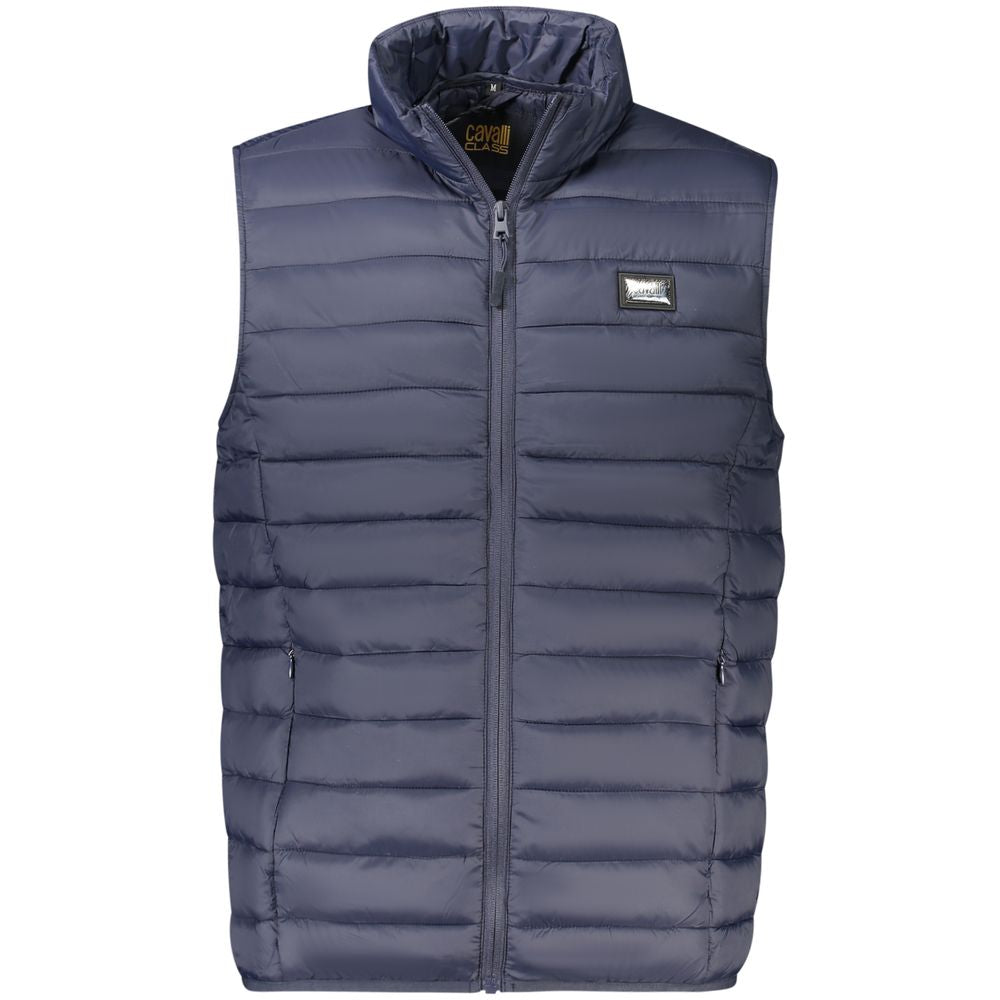 Cavalli Class Polyester-Jacken & Mantel in Blau