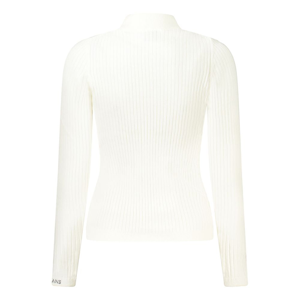 Pepe Jeans White Cotton Jumper
