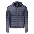 Cavalli Class Blu Polyester Herrenjacke