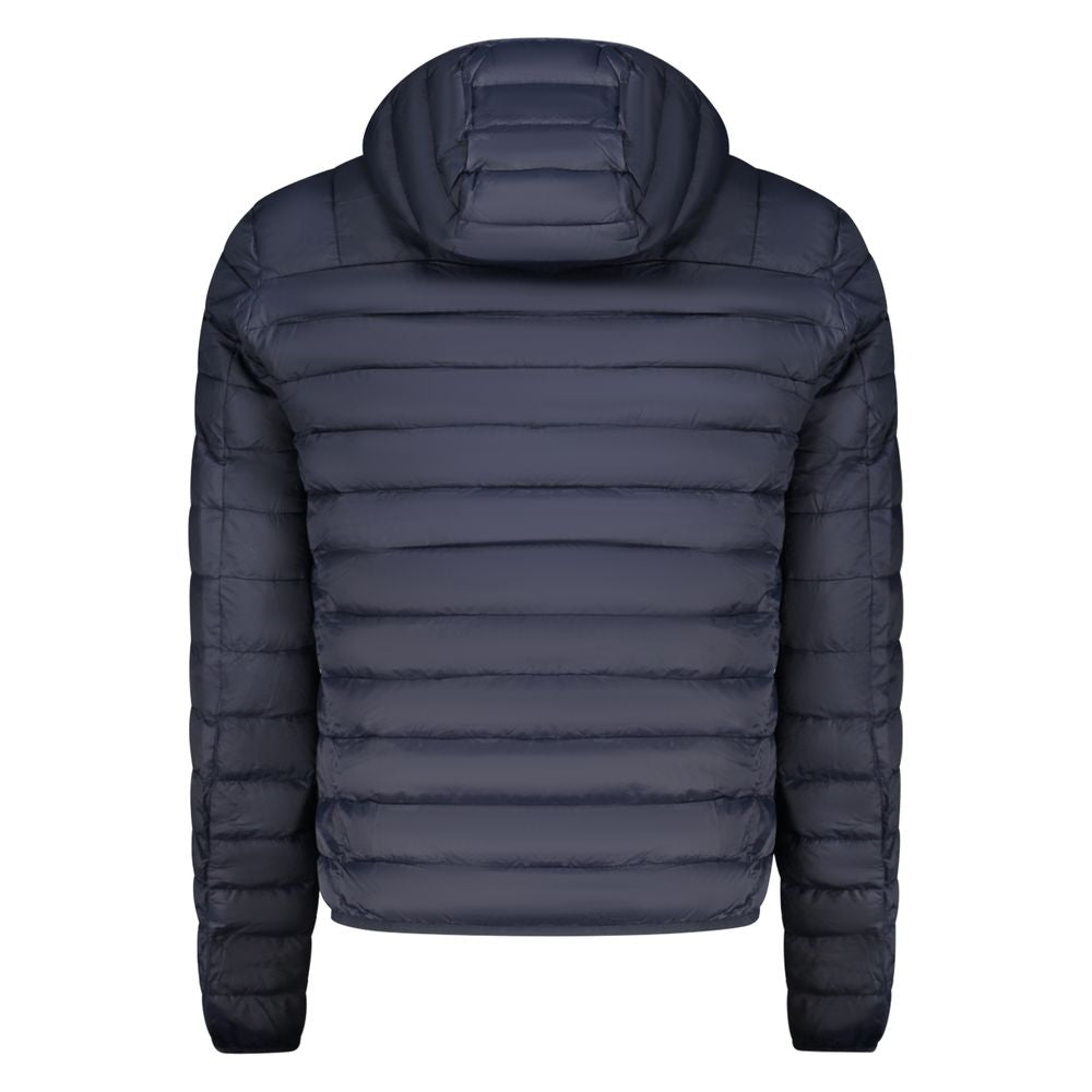 Cavalli Class Blu Polyester Herrenjacke