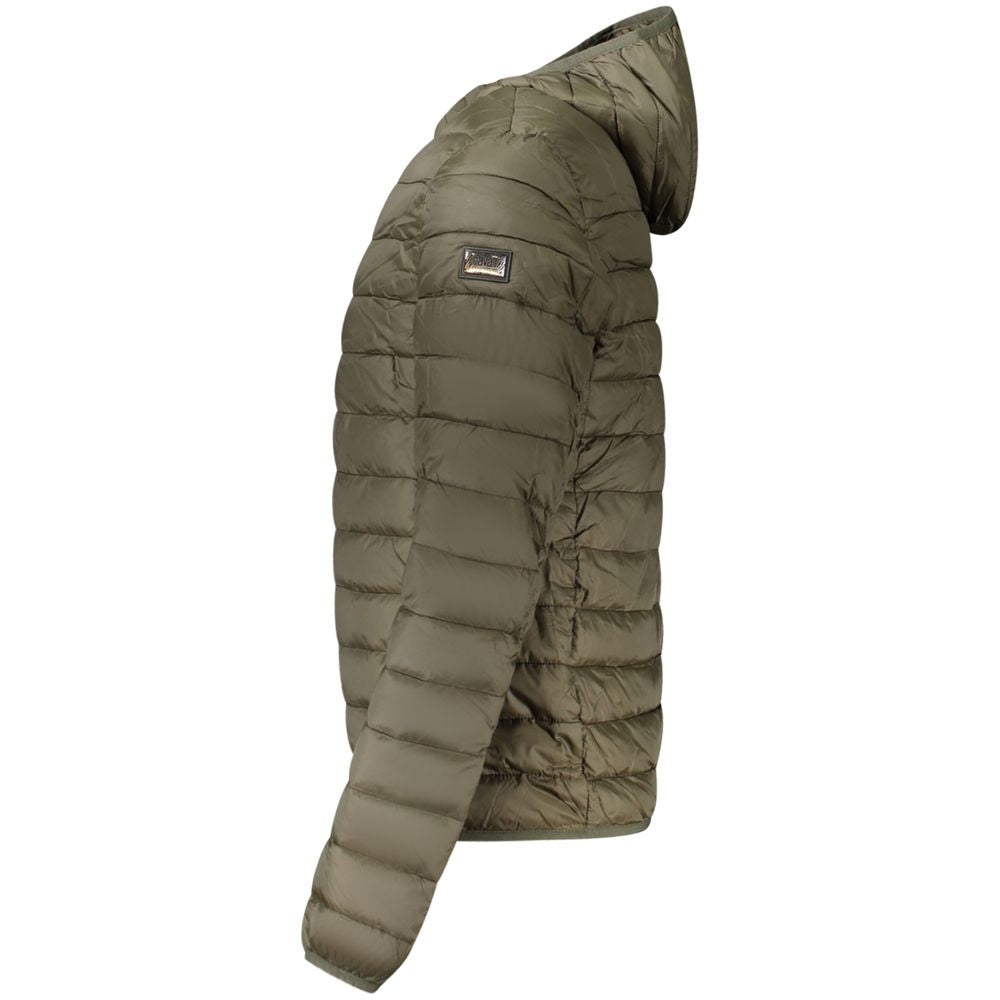 Cavalli Class Green Polyester Jackets & Coats
