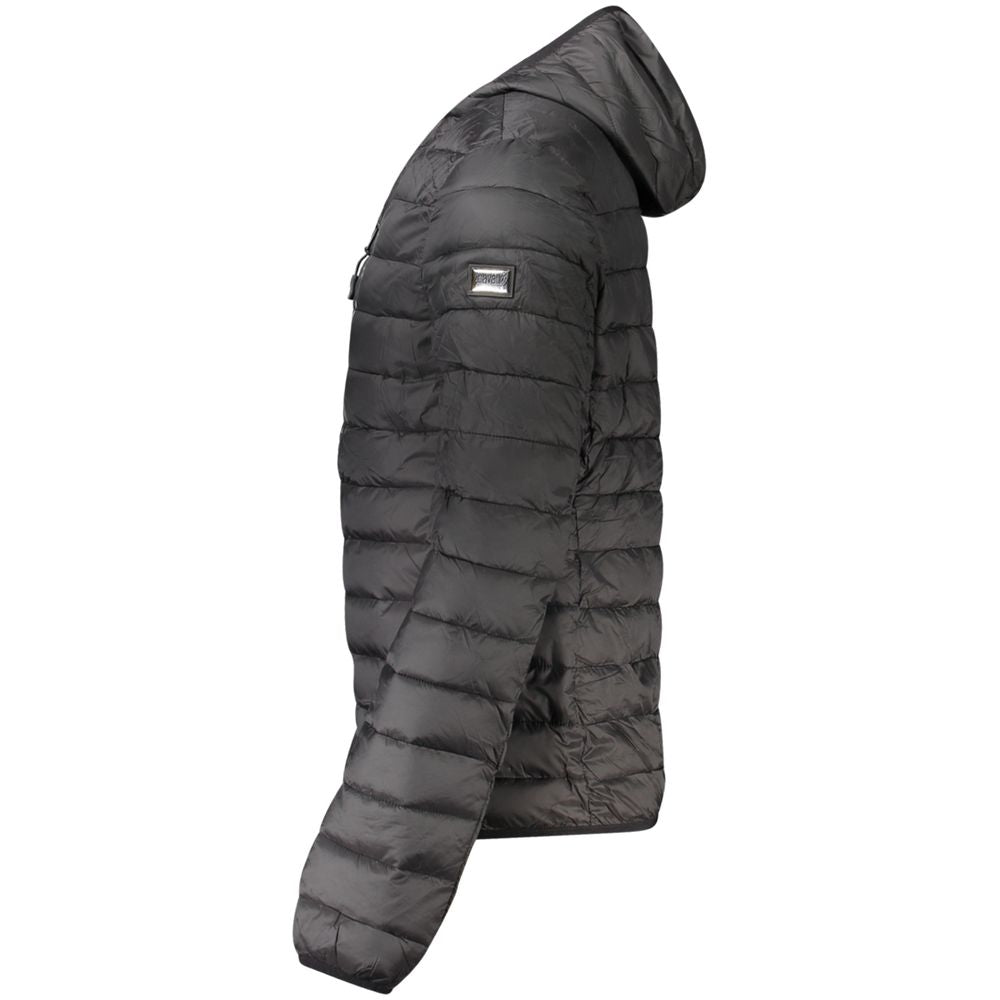 Cavalli Class Schwarze Herrenjacke aus Polyester