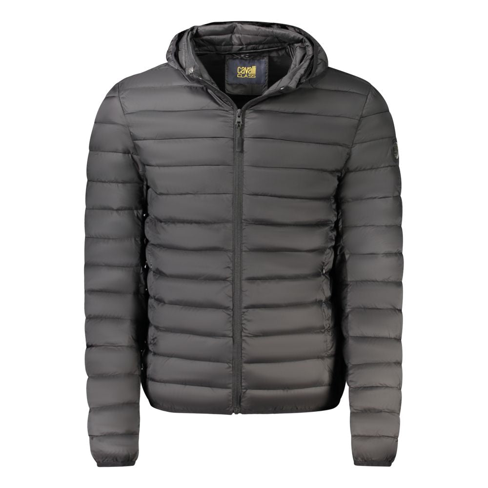 Cavalli Class Schwarze leichte Jacke aus Polyester