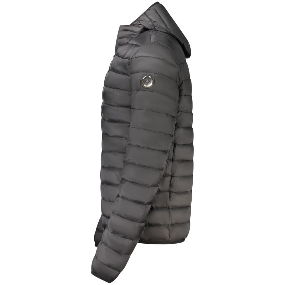 Cavalli Class Schwarze Herren-Leichtjacke aus Polyester