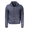 Cavalli Class Blue Polyester Coat & Jacket