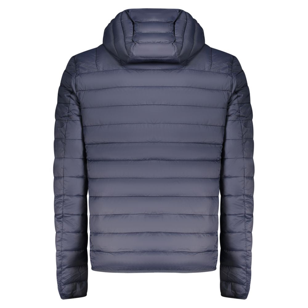 Cavalli Class Blue Polyester Coat & Jacket