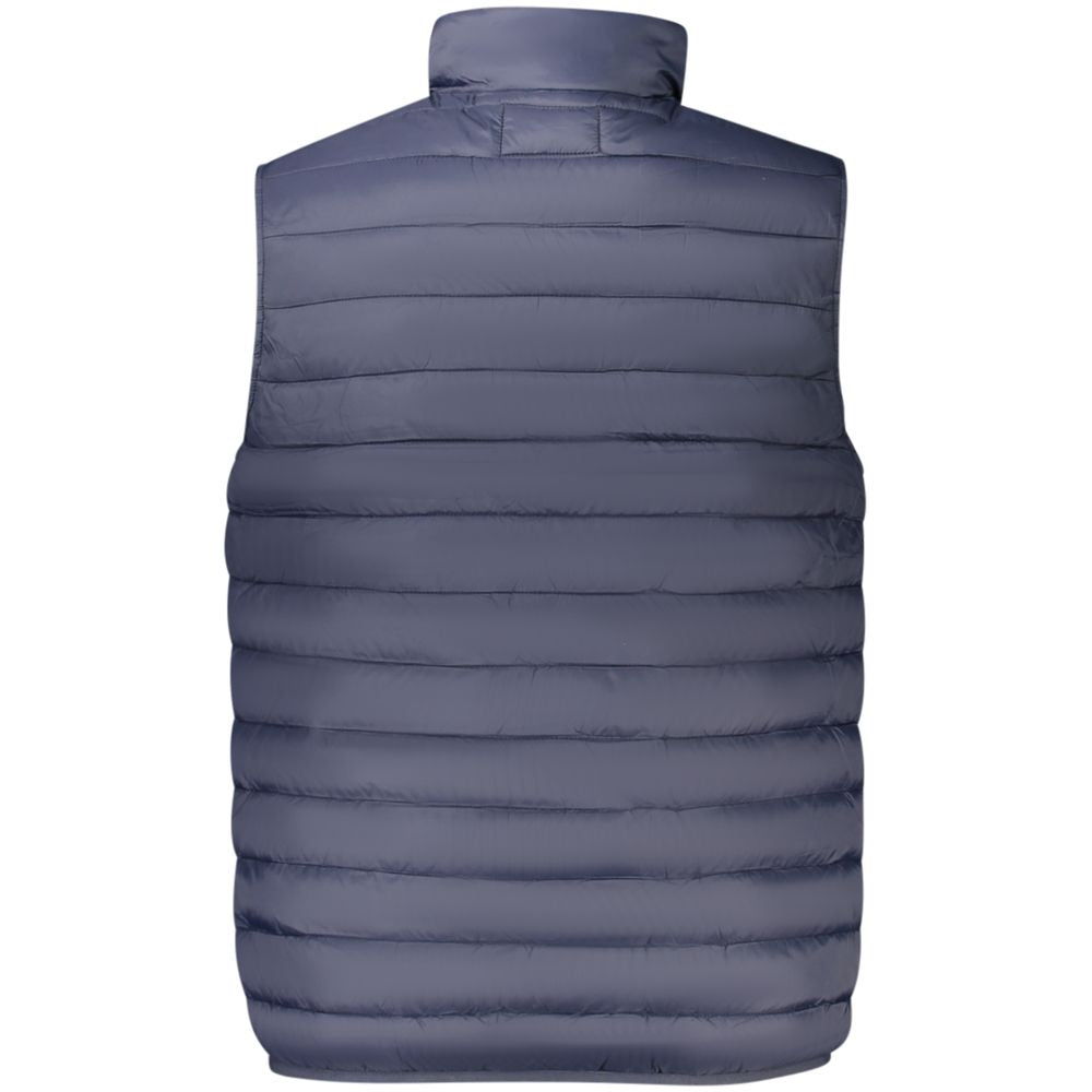 Cavalli Class Blu Polyester Herrenjacke