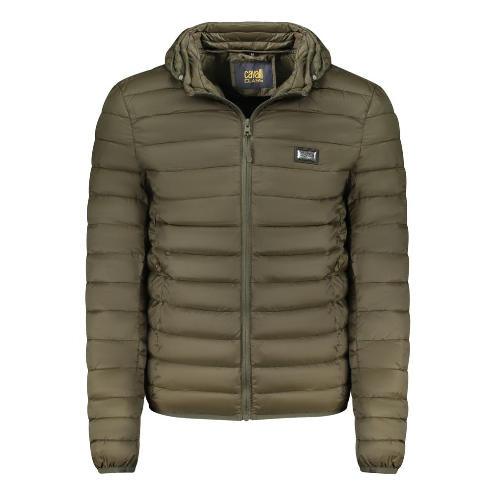Cavalli Class Grüne Polyester-Jacken & Mantel