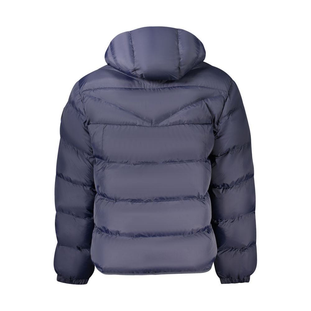Napapijri Blaue Herrenjacke aus Polyamid