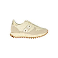 Blue Beige Polyester Sneaker
