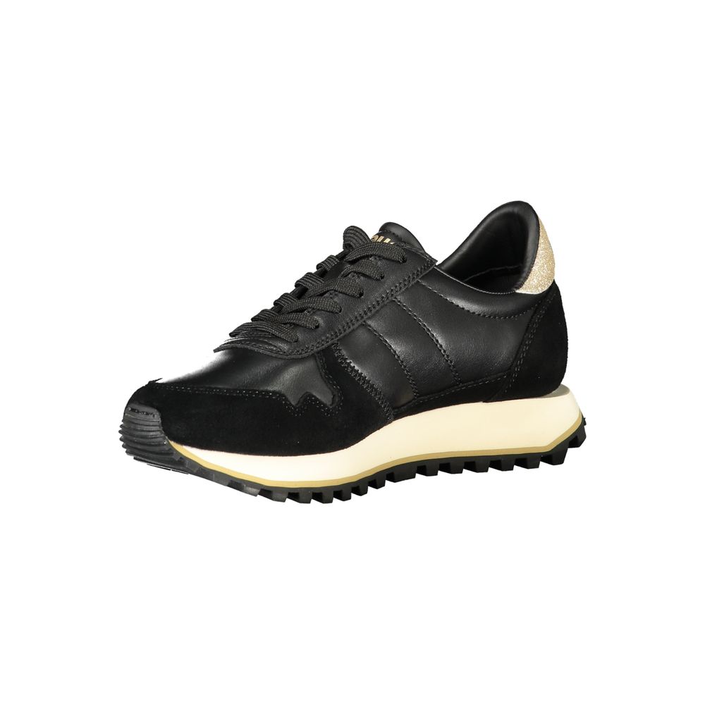 Blue Black Polyester Sneaker